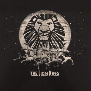The Lion King Broadway Musical Gazelles T shirt XL